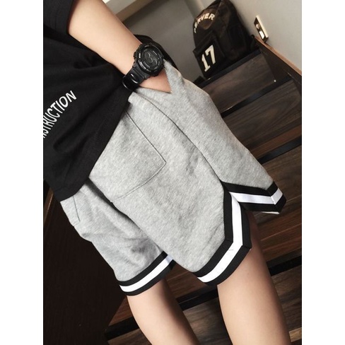 Quần Short cotton Kẻ Sọc Phong Cách hip-hop Cho Bé Trai