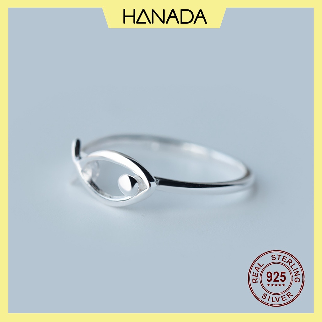 Nhẫn Bạc 925 Hanada R-0-A-0018 Nhẫn Hình Cá