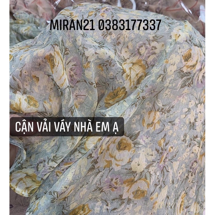 Váy Hoa Nhí Voan Tơ