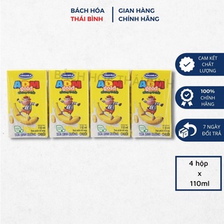 SỮA ADM GOLD CHUỐI - LỐC 4 HỘP X 110ML