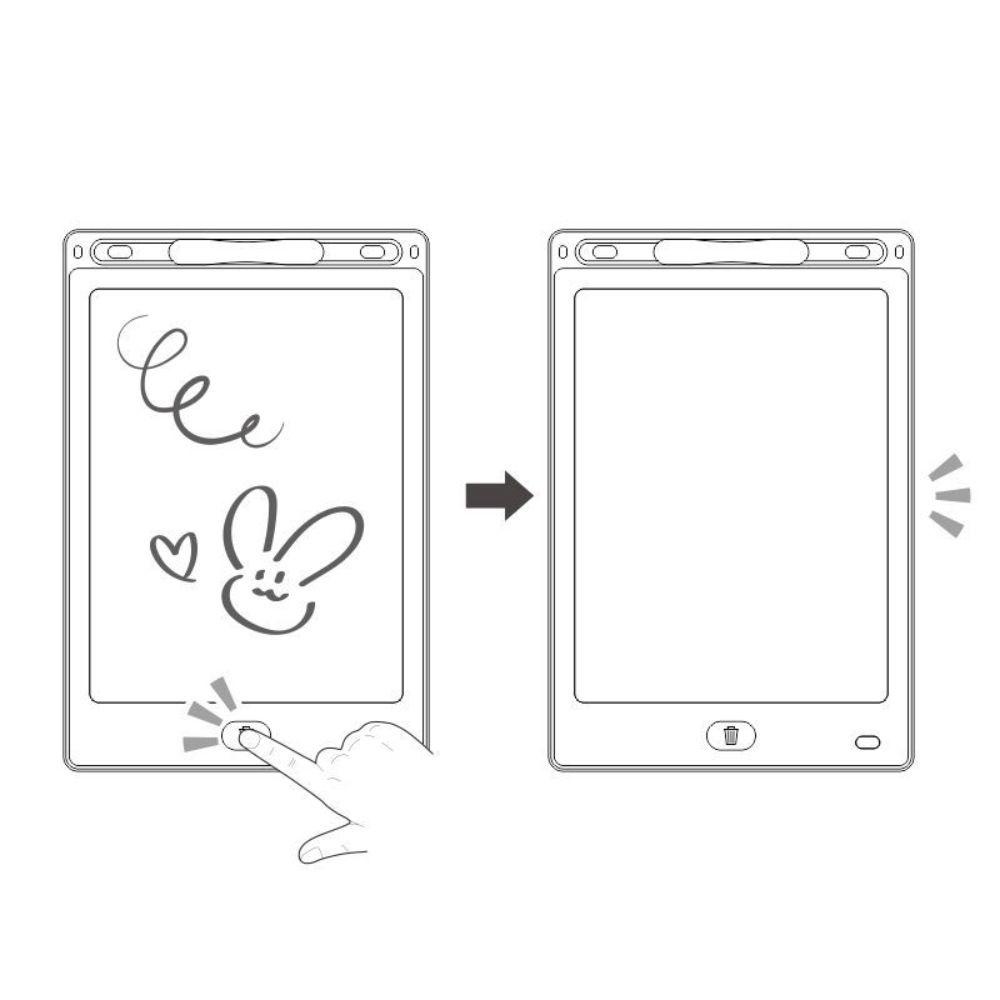 Bảng Vẽ Màn Hình LCD Kèm Bút Đồ Họa Hỗ Trợ Dạy Học Cho Bé