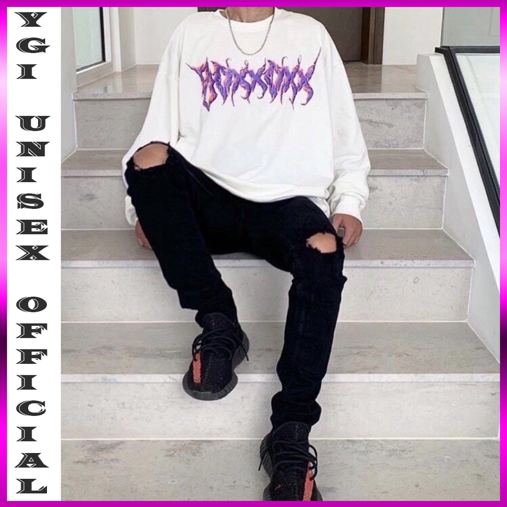 Áo Sweater không mũ form rộng unisex ulzzang chui đầu không nón nam nữ đều mặc được