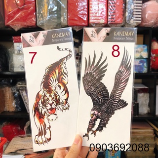 Tattoo đẹp, hình xăm dán hcm, tattoo sticker at 9 x 18 cm, hình xăm 5-7 ngày