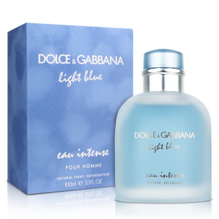 [trợ giá]Nước hoa nam D&amp;G Light Blue Intense (mẫu thử 2-5-10ml) tươi mát, trẻ trung, cuốn hút