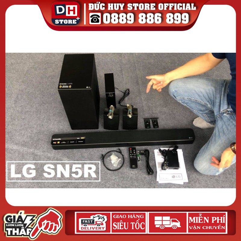 Loa thanh Soundbar LG 4.1 SN5R (520W)