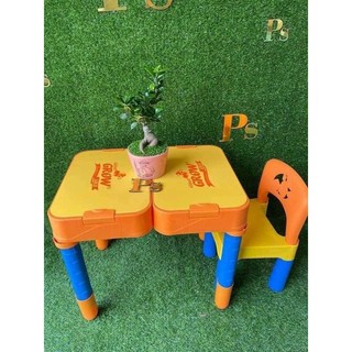 Bộ Bàn Ghế Grow Gấp Gọn Cho Bé