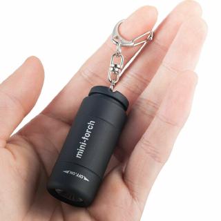 Đèn pin USB mini kiểu móc khóa chống thấm nước