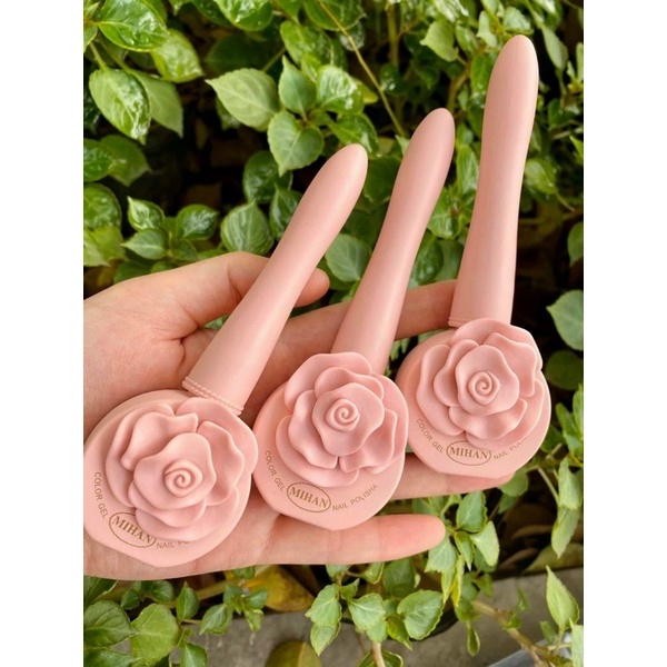 Sơn mi han hoa hồng.set 60 chai