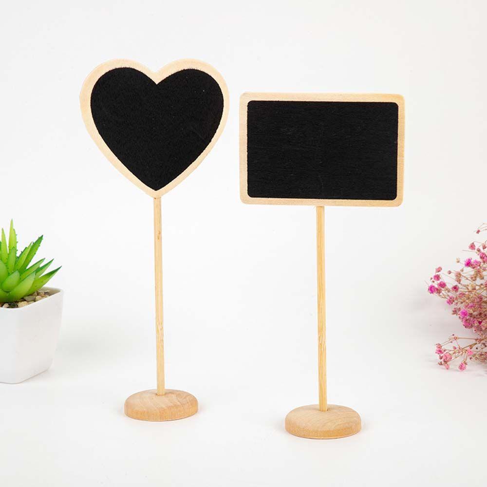 Giá Đỡ Bảng Đen Ghi Chú Bằng Gỗ Dùng Trong Nhà Hàng / Tiệc Cưới / Sinh Nhật