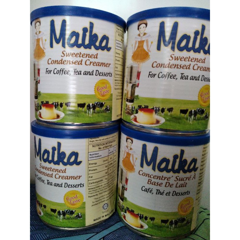 Sữa đặc có đường Maika 1ký nhập khẩu Malaysia-Date 7/2022