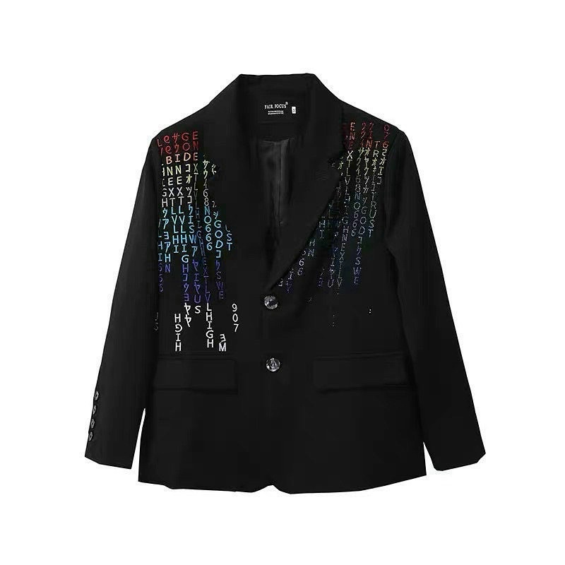 BLAZER CAO CẤP IN CHỮ