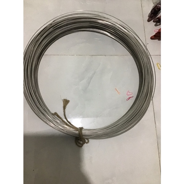 dây thép inox 2li không rỉ sáng bóng