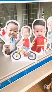 Chibi cho bé trang trí sinh nhật