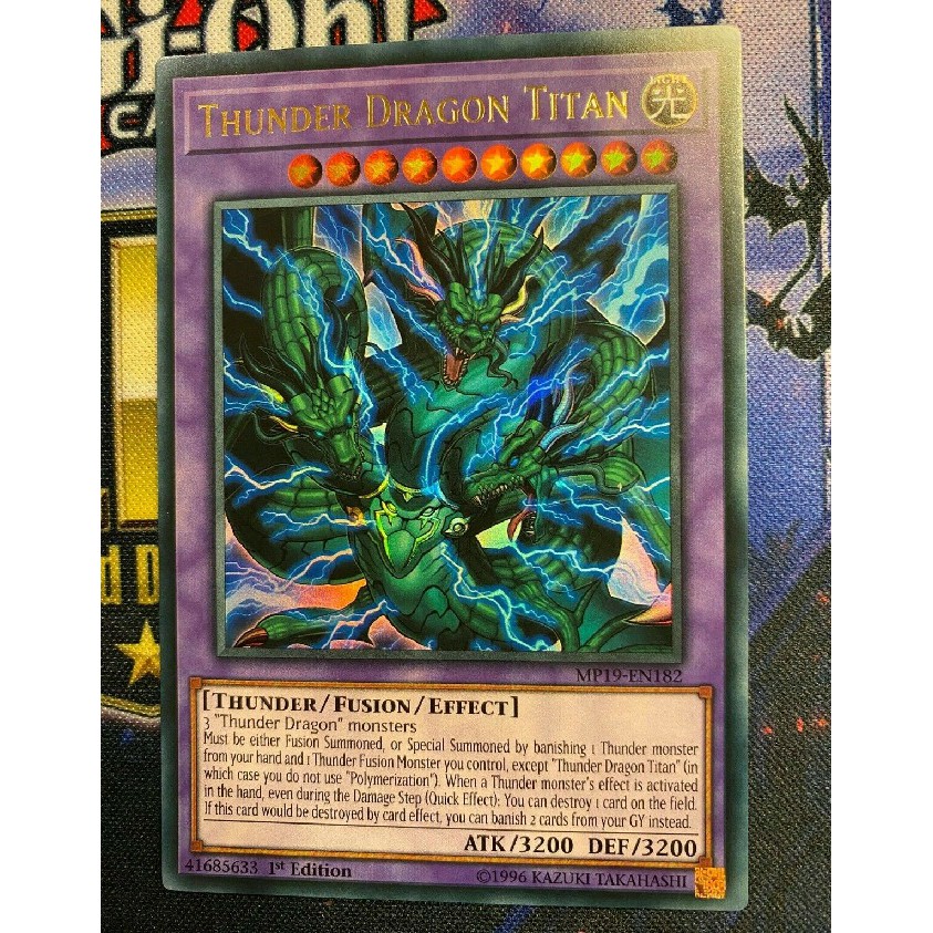Bài Yugioh - Thunder Dragon Titan