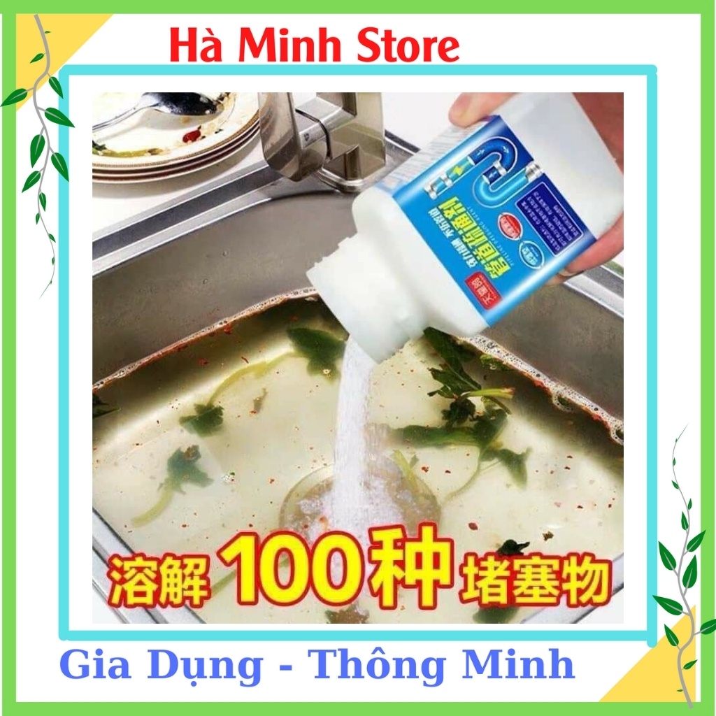 Thông Cống YuHao Chính Hãng, Dùng Là Hết Tắc Chuyên Gia Trong Xử Lý Tắc Nghẽn, Bột Thông Tắc Cống - Gia Dụng Hà Minh