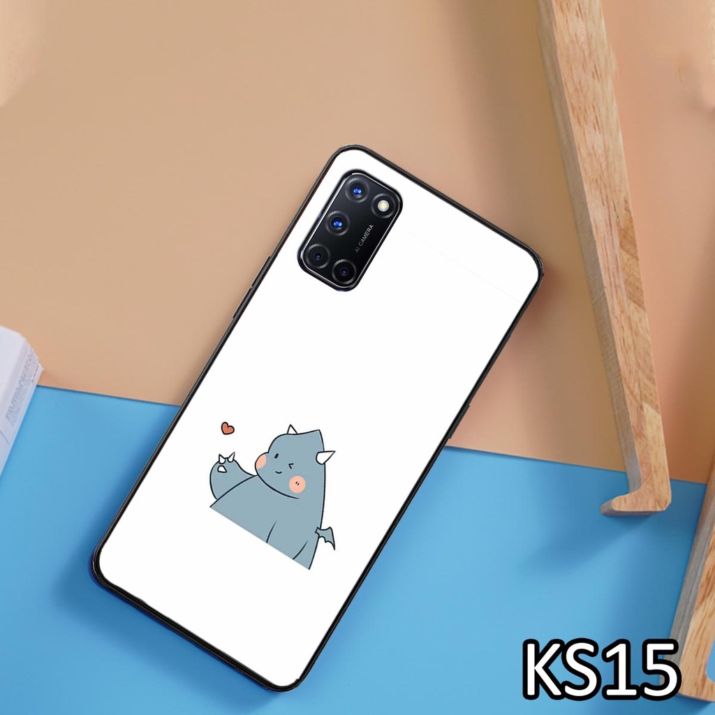 [SIÊU ƯU ĐÃI] Ốp lưng Oppo A52/A53/A92 in hình chú khủng long siêu đẹp, độc, lạ_KINGSTORE.HN_Ốp lưng điện thoại