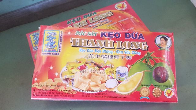 Kẹo dừa bến tre Thanh Long  400G