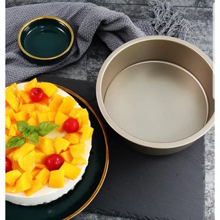 Khuôn tròn chống dính, khuôn bông lan đế rời chống dính, khuôn tròn đáy rời