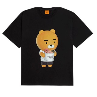 Áo thun ADLV cotton ngắn tay họa tiết chữ thời trang nam nữ