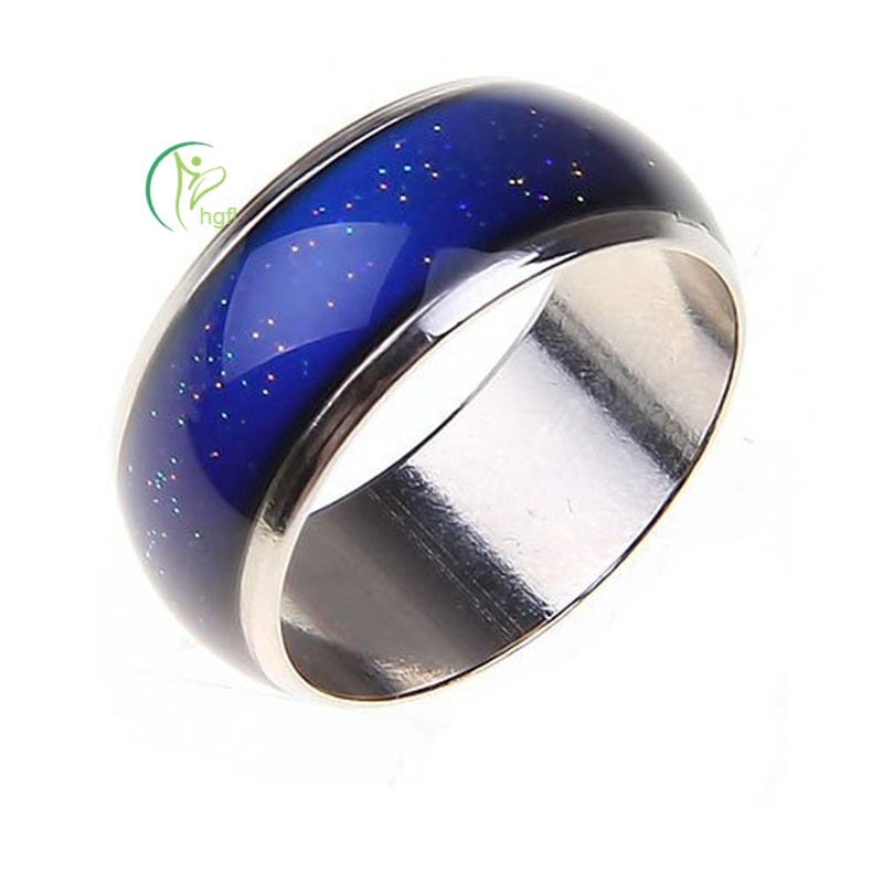 HYP Changing Color Rings Mood Emotion Feeling Temperature Rings For Women  Men Couples Rings Tone Fine Jewelry @VN