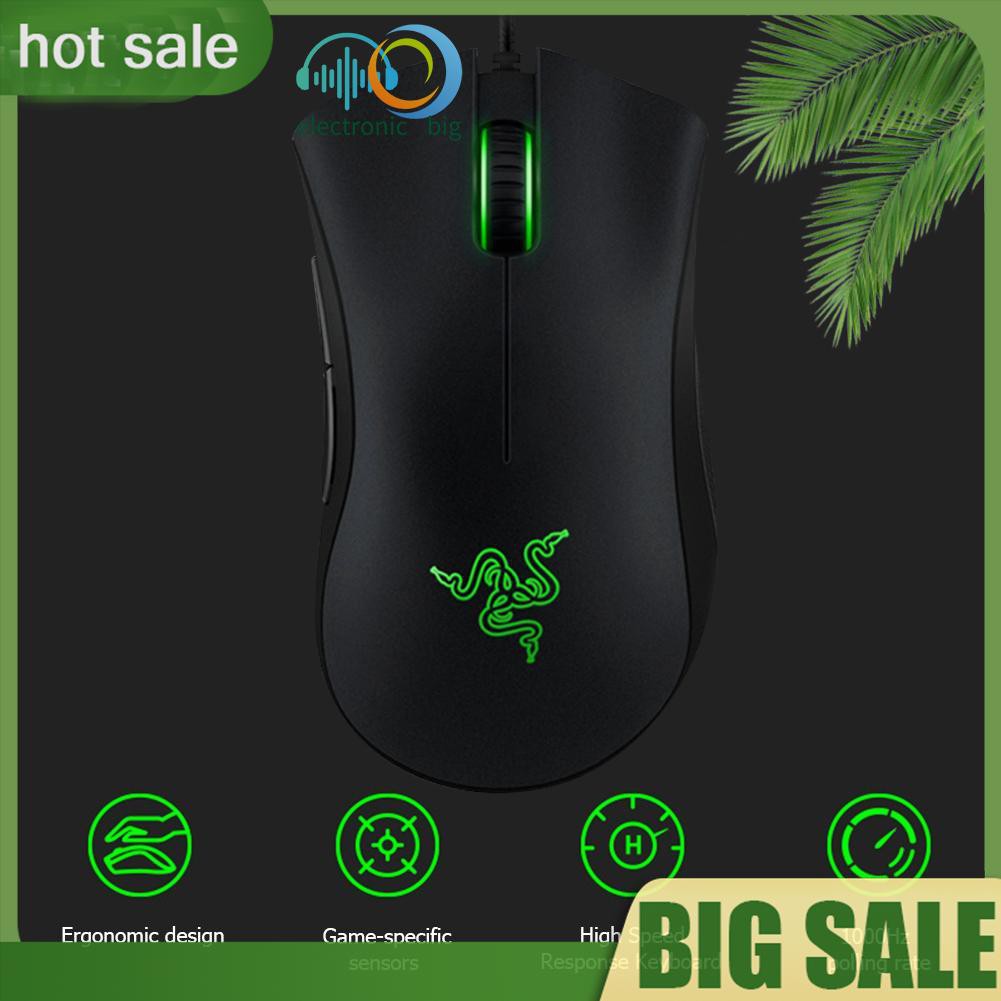 Chuột Chơi Game Razer Deathadder Có Dây Kết Nối Usb 2000dpi