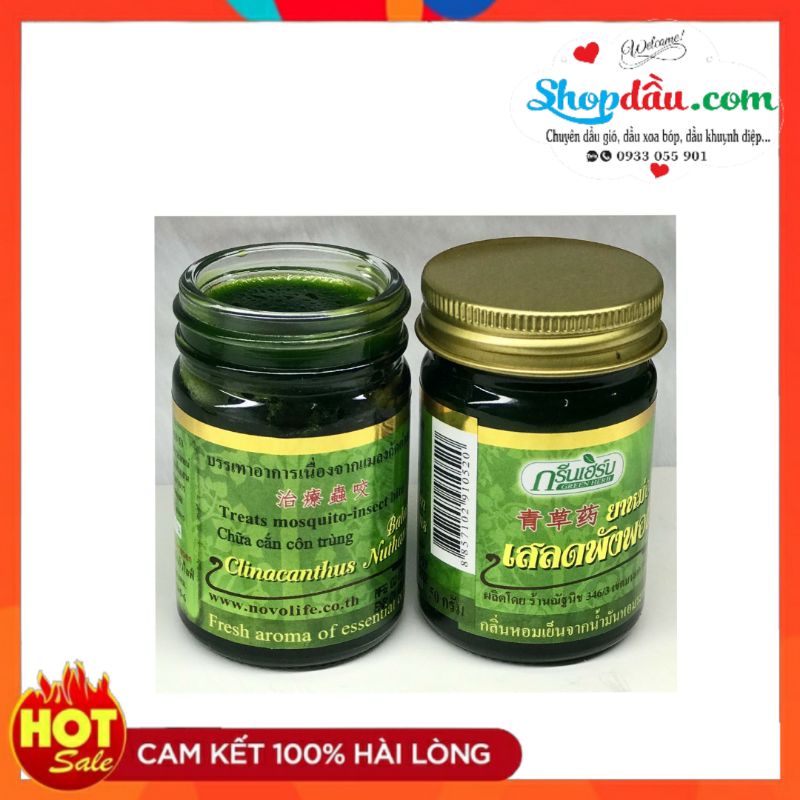 Dầu cù là Balm Hop Headed Barleria Thái Lan 50g