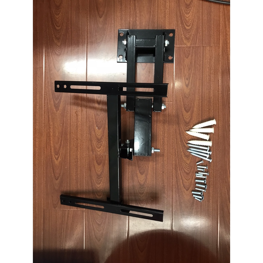 Giá treo tivi góc treo xoay 2 cánh có nivo thăng bằng treo tivi kích thước 19 20 24 25 29 32 34 36 37 Inch