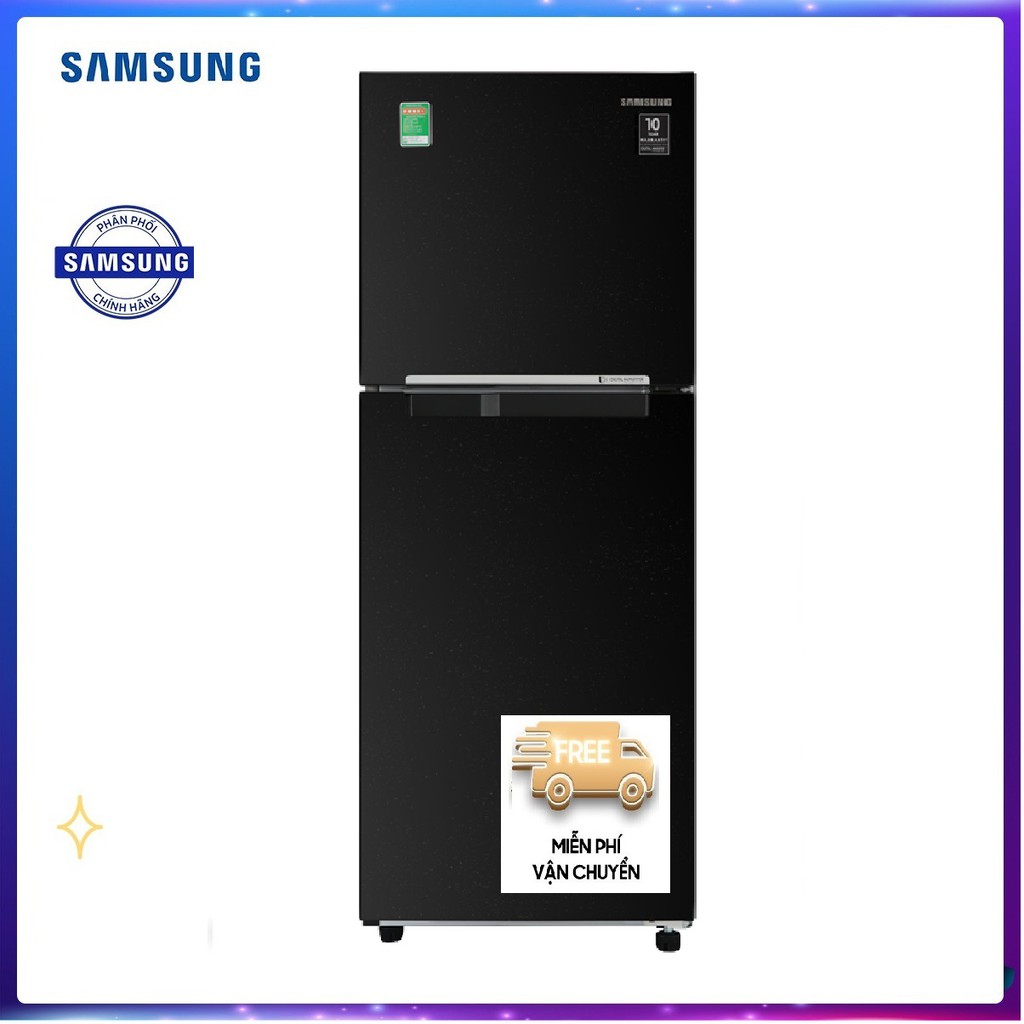 Tủ lạnh Samsung Inverter 208 lít RT20HAR8DBU/SV Mới 2020, Ngăn đá trên,bảo quản Ngăn rau quả cân bằng độ ẩm