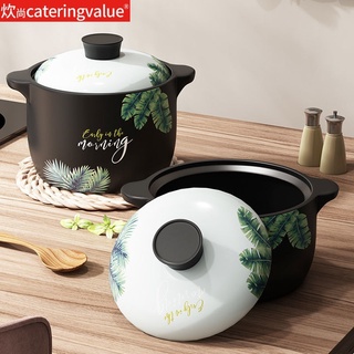Nồi canh gia đình bằng nồi chịu nhiệt độ cao nấu thông qua cát, đất đá truyền thống của sét