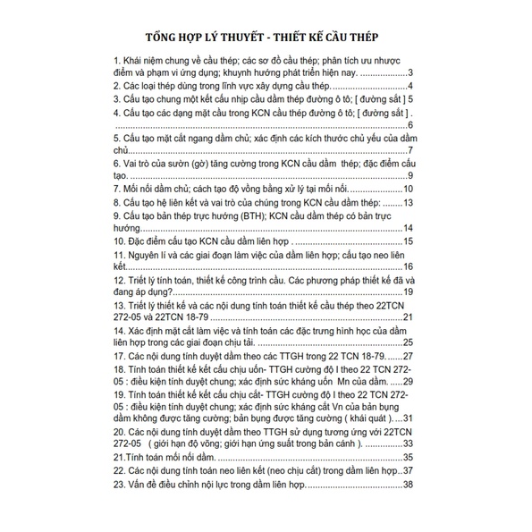 ( sổ tay ) Thiết Kế Cầu Thép