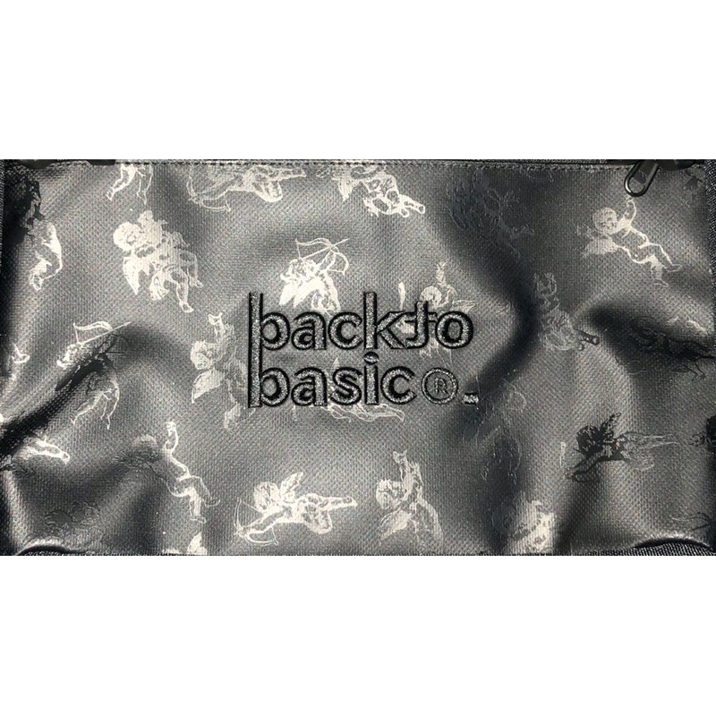Balo BOBUI BXB - ANGELS MONOGRAM BACKPACK/ BLACK
