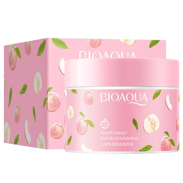 Gel Tẩy Da Chết Mặt &amp; Body BIOAQUA Tinh Chất Đào Peach