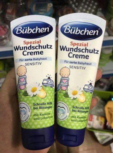 Kem chống hăm Bubchen (75ml) dành cho bé từ sơ sinh trở đi.