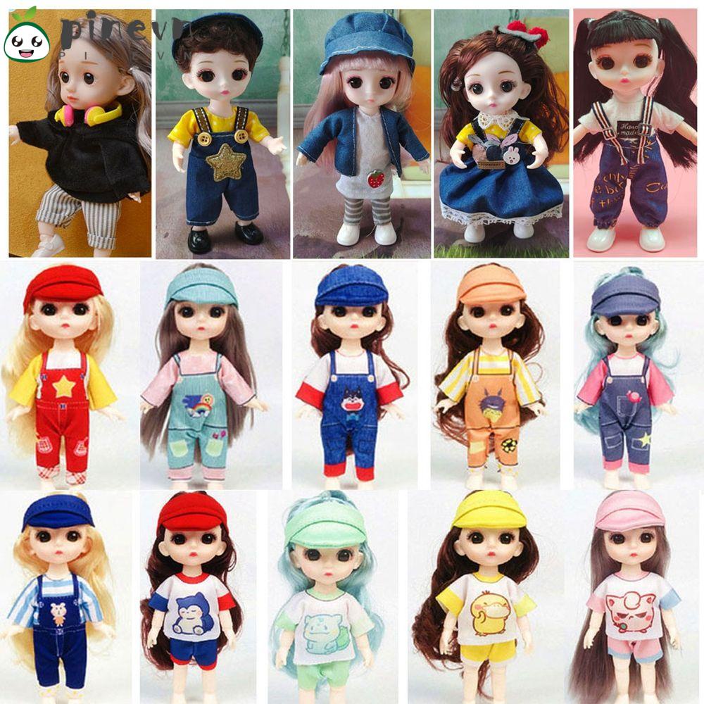 Bộ Quần Áo Quả Dứa Tỉ Lệ 1:12 Dành Cho Búp Bê Obitsu 11 Ob11 Gsc 16~17cm