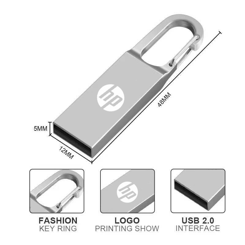 Hp Ổ Đĩa flash USB3.0 128GB / 16GB / 32GB / 64GB / 2TB 256GB 512GB 1TB Tốc Độ Cao Bỏ Túi