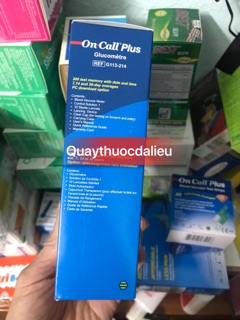 ✅MÁY THỬ ĐƯỜNG HUYẾT ON CALL PLUS (tặng 25 que thử)