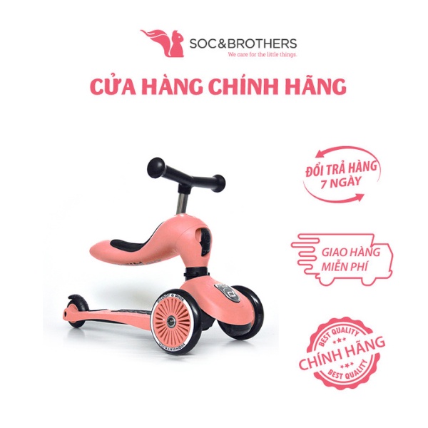 Xe scooter trẻ em Scoot and Ride Highwaykick 1 màu Peach