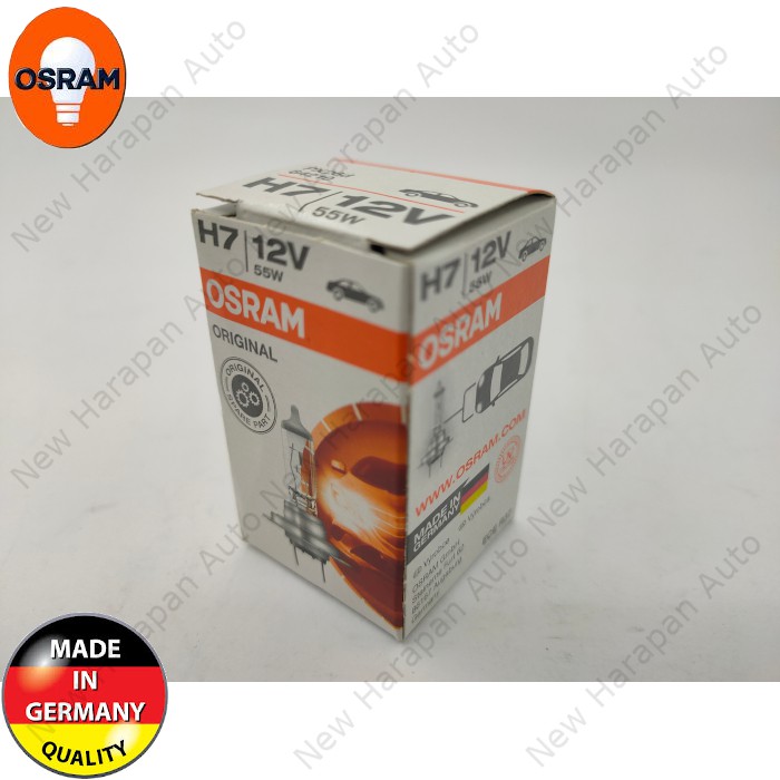 Osram Bóng Đèn Sương Mù Halogen 64210 H7 12v-55w Px26D Chất Lượng Cao