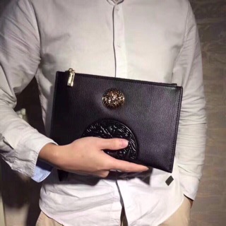 Ví Cầm Tay Versace Chất Da Siêu Mịn
