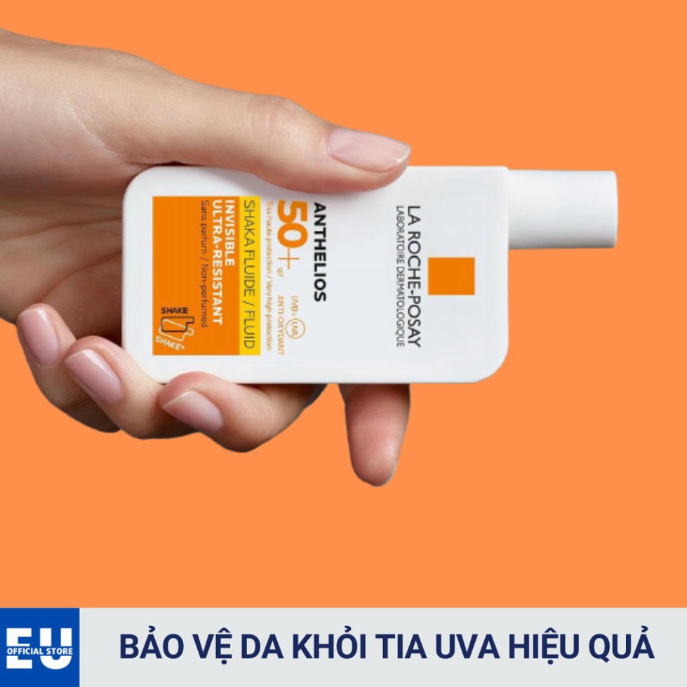 [HNK] [Loại 50ml] Kem chống nắng La Roche Posay Anthelios XL Fluide SPF 50+