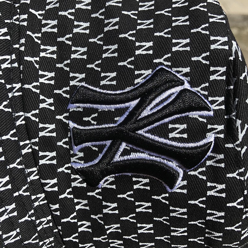 Mũ Nón Bucket NY Yankees Monogram hai mặt 6 màu - Ảnh thật