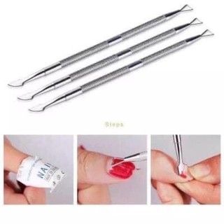 cây cạo gel 2 đầu inox