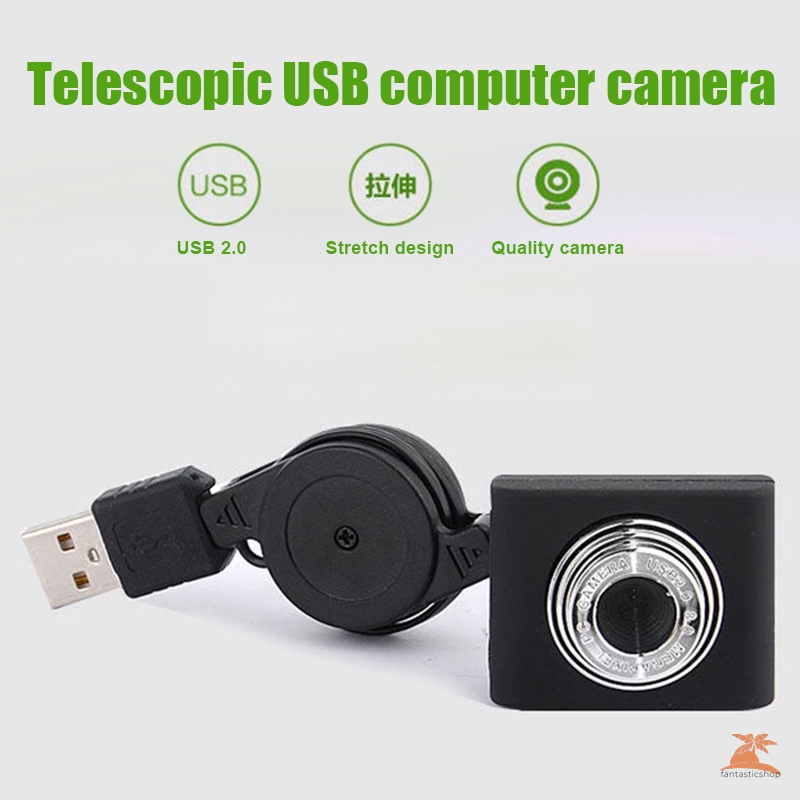 【COD】 Camera máy tính không có trình điều khiển webcam Hướng dẫn sử dụng Focus Plug and Play HD USB Camera cho gia đình