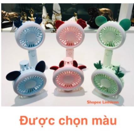 [Mã ELHA22 giảm 5% đơn 300K] Quạt sạc điện mini cầm tay có đèn led cao cấp Xfan