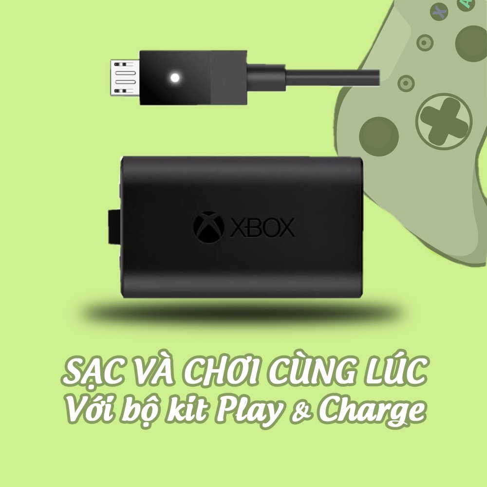 Pin sạc cho Tay Cầm Xbox One, Xbox One S, Xbox Series X, pin sạc xbox chính hãng Microsoft Xbox | WebRaoVat - webraovat.net.vn