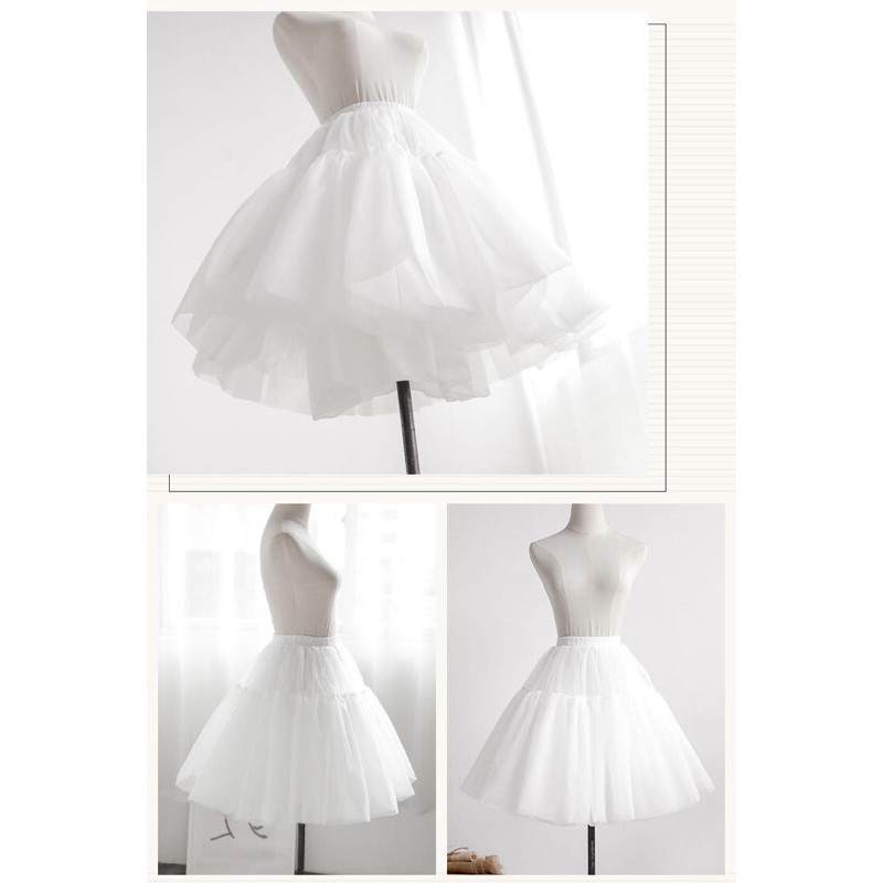 YAS0379-Váy phồng  vải mềm 55cm