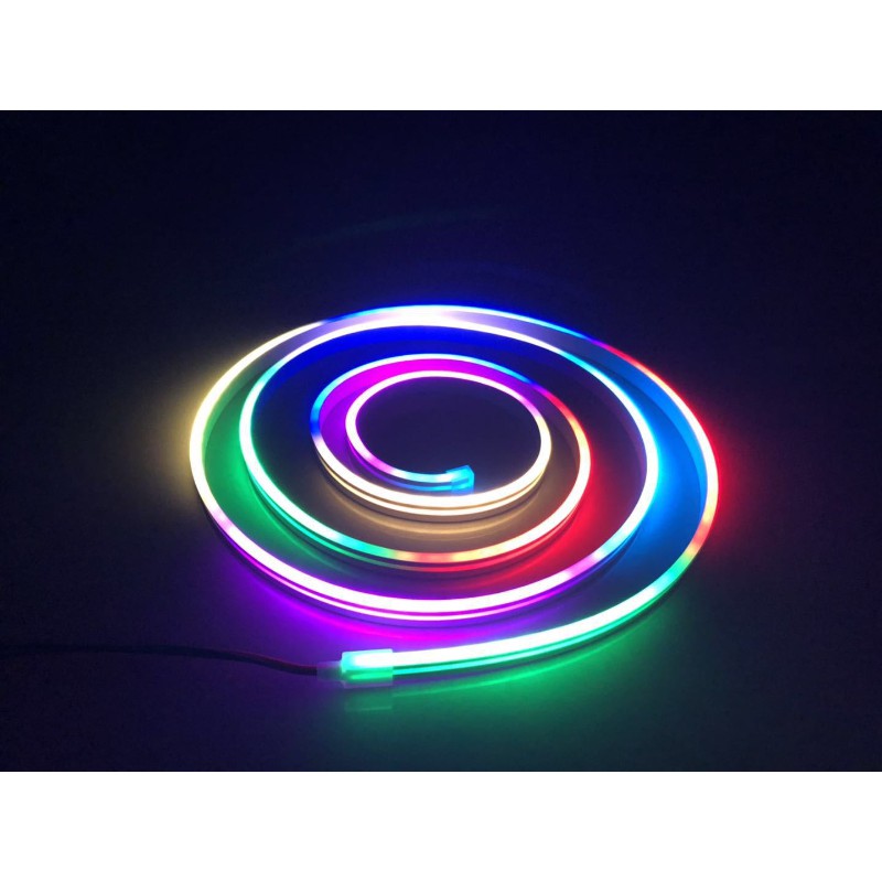 LED NEON  FULL MÀU WS2811 12X6MM 60LED/MÉT ĐIỆN ÁP 12V