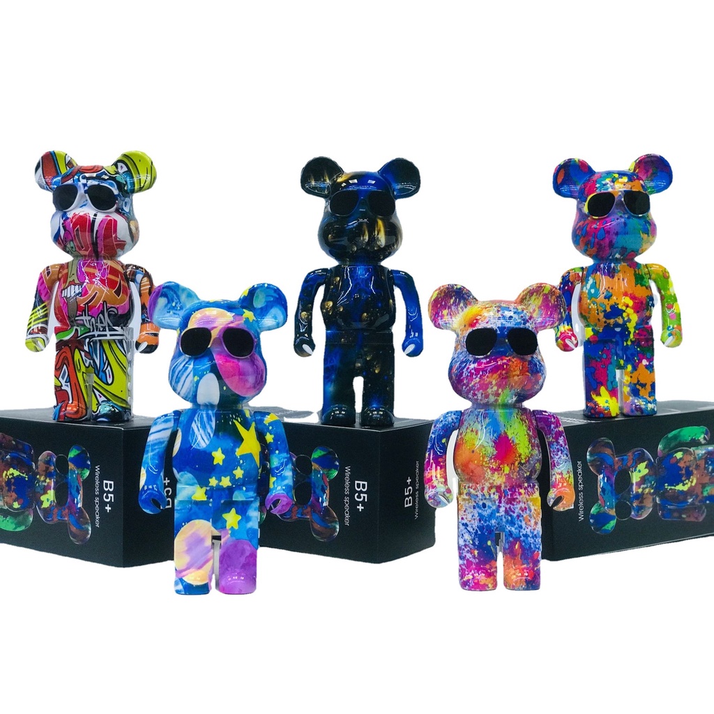 Loa Bluetooth Gấu BearBrick MINI B5