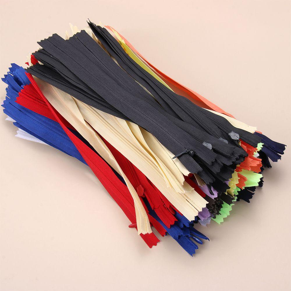 KUNHEV Set 10 Dây Kéo 20cm Vô Hình Chuyên Dụng Cho Thợ May Quần Áo