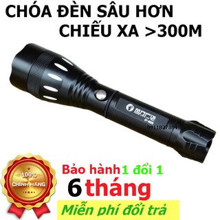 [SIÊU XA]Đèn pin cầm tay soi siêu xa siêu sáng FX-8028,đèn pin led cầm tay chống nước,đèn pin đi phượt